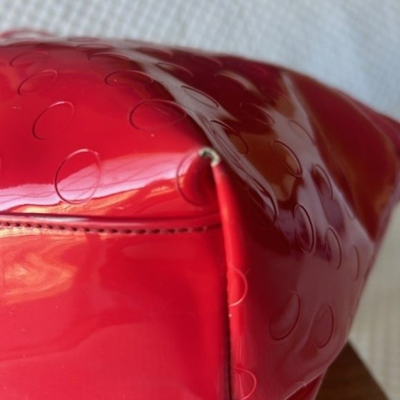 Kate Spade Sophie Red Patent leather tote shoulder bag - Picture 8 of 10